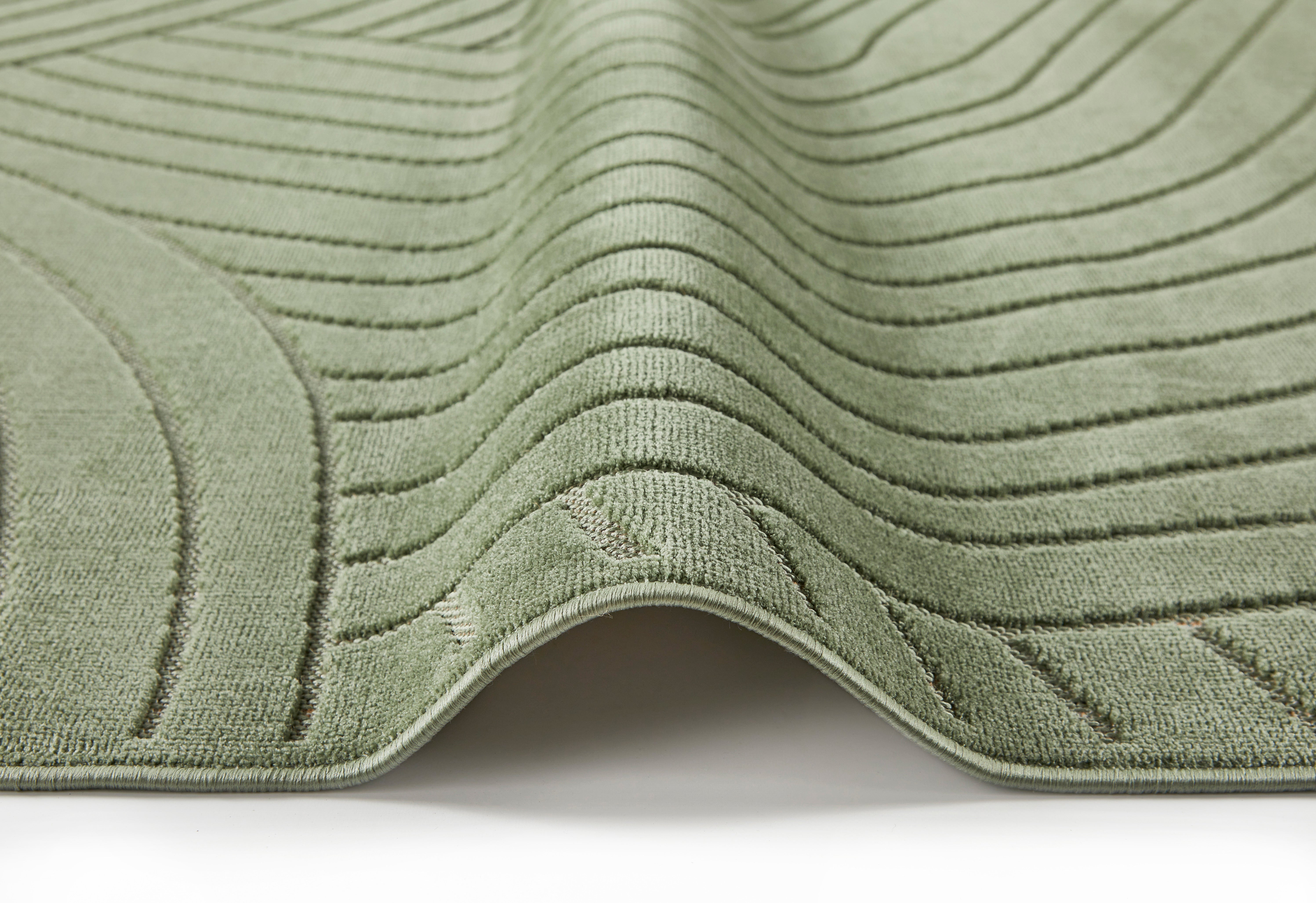 Concept Looms Maze MAZ105 Green Large Rectangle Rug